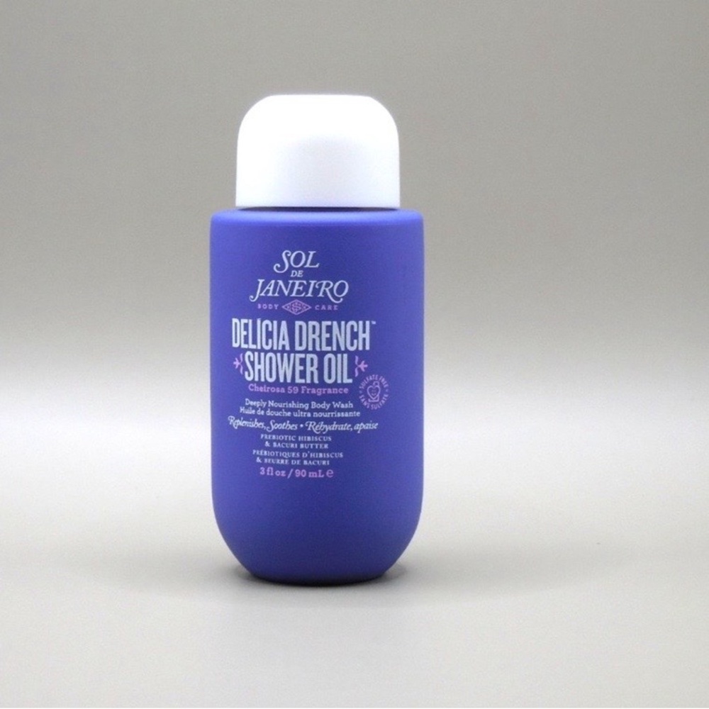 Sol de Janeiro Delicia Drench Shower Oil - Vibrant Purple